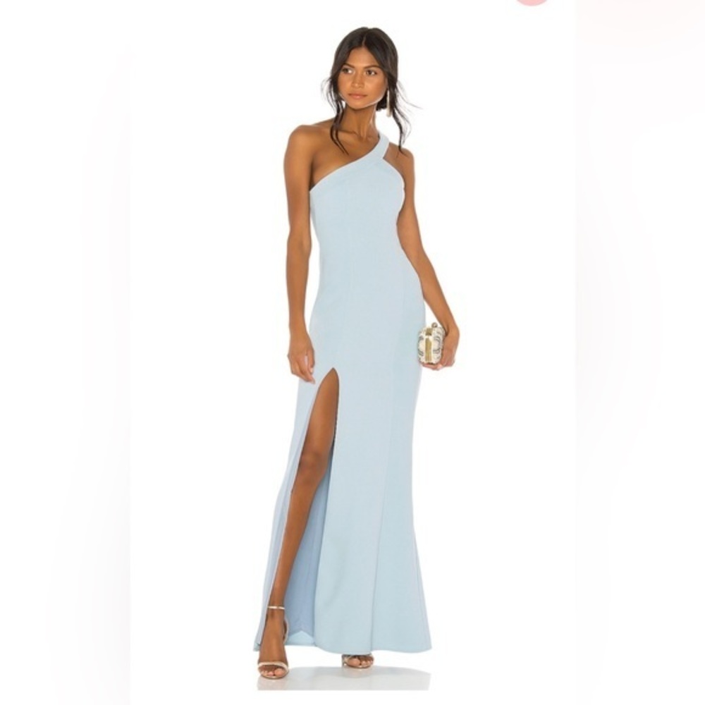 Revolve brand new Gown in Light Blue